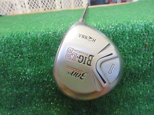 HONMA BIG LB 300CC 9.5* DRIVER 2 STAR S-2 STIFF FEATHER WEIGHT GRAPHITE NICE! ag image 1