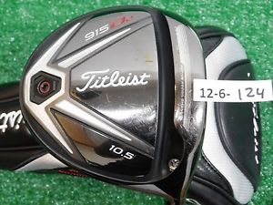 Titleist 915D2 10.5* Driver Aldila Rogue 60 Stiff Graphite w Headcover & Tool image 1