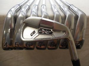 Tour Edge Exotics Xtreme Forged CB Irons 3-PW Dynamic Gold R300 Regular image 1