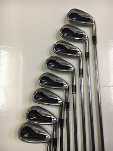 Srixon Z355 Eisen 5-SW + AW(8 Eisen) Herren Stahl Regular Demosatz UVP € 672,00 image 1