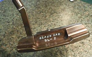 Black Lab BL-2 Putter Plumbers Neck TriSole Oil Hand Stamped Milled Tour Dots image 1