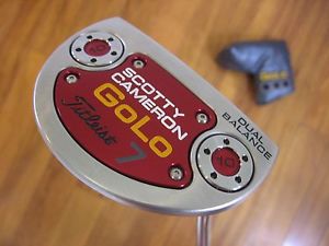 Scotty Cameron GoLo 7 Dual Balance Putter ~ 36" ~ Original Cameron Grip &amp; Cover image 1