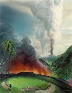 No. 8 Mauna Pele Country Club Hand Signed BY LOYAL H. CHAPMAN image 1