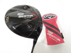 Nice! CALLAWAY ALPHA 816 DBD 9* DRIVER w/ Aldila Rogue RIP I/O Stiff &amp; HEADCOVER image 1