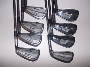 TITLEIST 735.CM FORGED IRONS / 3-PW / STIFF FLEX DG S300 image 1