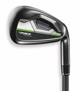 New TaylorMade RBZ MAX Iron Set, 6-PW, Steel (KBS Tour 90 Satin) Stiff Flex image 1