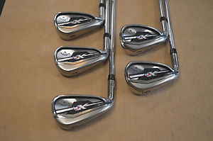 LH CALLAWAY XR IRONS 6-PW STEEL REGULAR FLEX image 1
