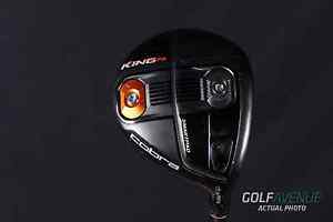 Cobra King F6 Black Fairway 3-4 Wood Regular RH Graphite Golf Club #4269 image 1