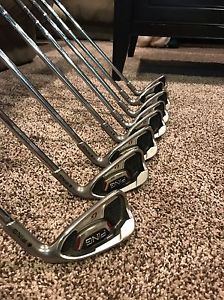 Used Men's Ping G20 Irons. 4-PW + GW. Reg Flex. Black Dot. image 1