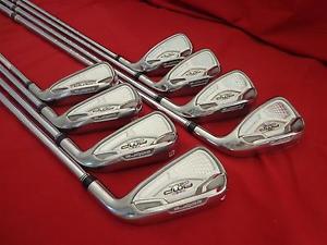 Cobra AMP Cell Silver Iron Set 4-PW + GW True Temper Dynalite 90 S-Flex image 1
