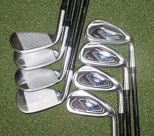MIZUNO JPX 825 IRONS GRAPHITE SHAFTS 4-GW image 1