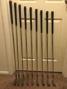 Cobra Iron Set Bio Cell Regular Steel Right Hand 3-GW Silver image 1