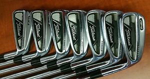 TITLEIST AP2 IRONS 710 MODEL 4-PW S300 SHAFTS STANDARD LIE image 1