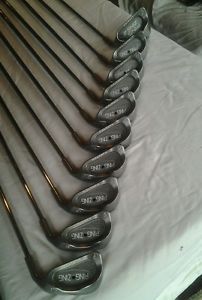 Ping Zing (black dot )  3- Lobwedge (10clubs) great condition image 1