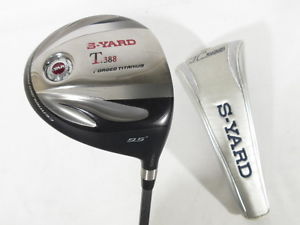 Nice! S-YARD T.388 FORGED TITANIUM 9.5* DRIVER Tour-Stiff w/HEADCOVER image 1