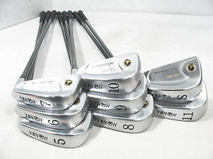 Used[B+] Golf Honma LB-300 cavity Iron set Titanium carbon M-40 R-1 Men R4H image 1