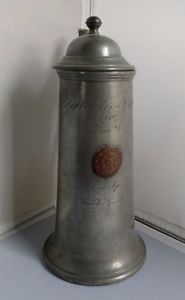 Antique 1902 Golf Trophy Stein Braeburn Golf Club image 1