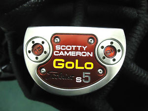 SUPERB SCOTTY CAMERON GOLO S5 PUTTER 34" image 1