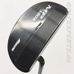 MIZUNO GOLF UNISEX PUTTER MP A303 BLACK IP STAHLSCHAFT PER DESTRI image 1