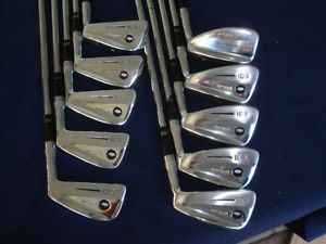 Wilson X-31 Golf Clubs Irons Set 2-PW, SW Steel Regular "EXCELLENT" image 1