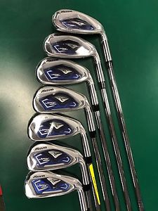 MIZUNO JPX 850 IRONS 4-PW TRUE TEMPER XP105 R300 STEEL REGULAR FLEX GOLF CLUBS image 1