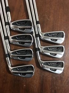 Titleist AP2 712 4-PW Forged Iron Set TT TX Tour Stiff +1" Nice Set! 4274943 image 1
