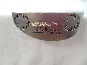 Used LH Titleist Scotty Cameron California Del Mar 34" Putter LH image 1
