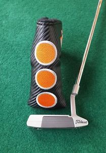 Scotty Cameron 2016 Newport select 2 custom lime green finish and headcover image 1