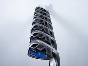 Cobra Golf Bio Cell Plus+ Blue Iron Set 4-PW Stiff Flex Graphite Shafts image 1