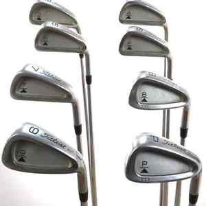 Titleist DCI Black 3-P Iron Set Steel Rifle Precision 6.0 Stiff Flex 25926A image 1