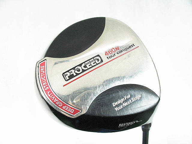 Used[B] Golf Justic PROCEED TOUR CONQUEST 460M driver Stiff 1W Men Y9X image 1