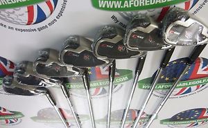WILSON STAFF C100 IRON SET 4-9 IRON & PW TRUE TEMPER CL100 SHAFTS REGULAR FLEX image 1