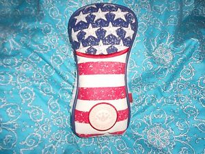 RARE NEW COLLECTOR"S SCOTTY CAMERON 2016 RYDER CUP OLD GLORY 3 WOOD HEAD COVER image 1