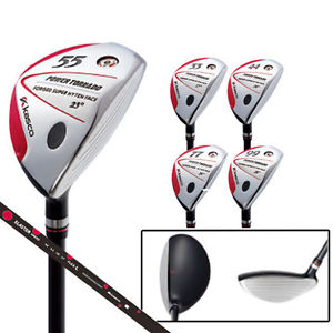 Ladies Kasco POWER TORNADO 7 Hybrid U55 23* L RH New From Japan image 1