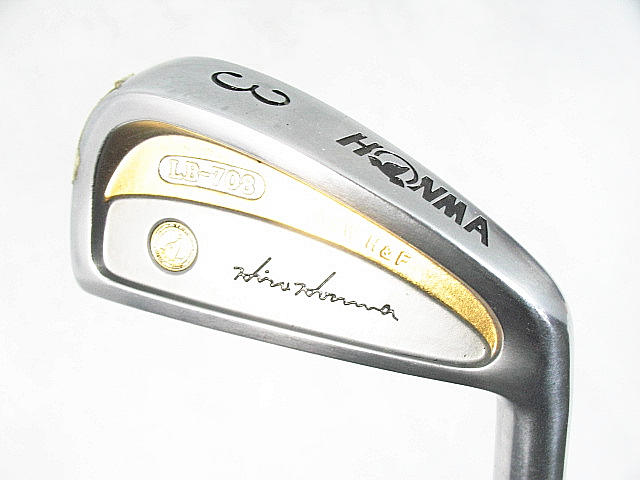 Used[B+] Golf Honma LB-708NEW H &amp; F cavity Single Iron R-1 3I Men F1D image 1