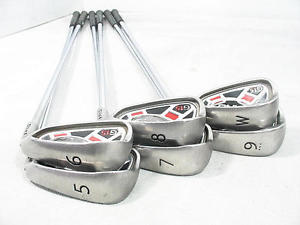 Used[B-] Golf Ping G15 Iron set AWT Steel Stiff Men F8X image 1