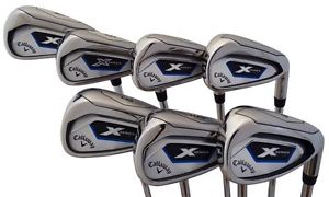 NEW Callaway X Series N416 Irons 4-PW+AW True Temper Steel Uniflex image 1
