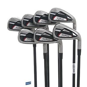 Titleist AP1 712 Graphite Irons 4-PW /  Regular Shaft Kuro Kage image 1