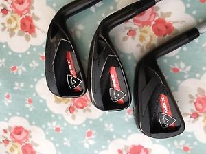 Callaway Razr Black Irons 4-sw +gw 9 Irons Good Condition image 1
