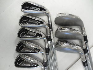 Cleveland Mashie 3-PW Iron Set Gliderail Flight Speed Regular flex Steel Irons image 1