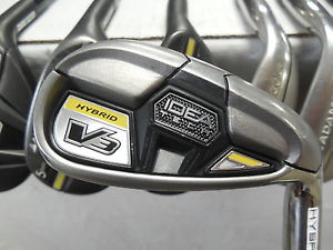 Adams Golf Idea Tech V3 4h-PW Iron Set Regular flex Steel &amp; Graphite Irons Used image 1