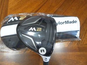 NEW RH TaylorMade M2 3 15* Fairway Wood REAX 65g Regular Flex w/ Headcover image 1