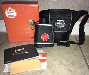Bushnell Pinseeker 1500 Slope Edition 7x26 Waterproof Laser Rangefinder w/ Case image 1