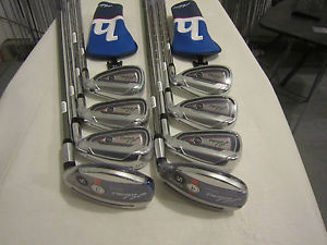 Adams Blue Hybrid Combo Iron Set - 3H, 4H, 5-PW - Stiff Flex Graphite &amp; Steel image 1