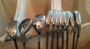 Golf Irons. Callaway x14 steelhead irons 5-PW. 2H,3H,4H . Ping 54 deg. Wedge. image 1