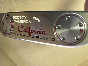 Scotty Cameron California Coronado Putter 34" Mint w/Headcover Lrg SC Grip image 1