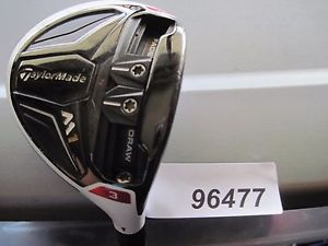TaylorMade M1 15° #3 Fairway Wood Adjustable Fujikura Stiff Flex Used  #96477 image 1