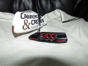 NEW CUSTOM TOUR MATTE BLACK NEWPORT M2 CAMERON AND CROWN SCOTTY CAMERON PUTTER image 1