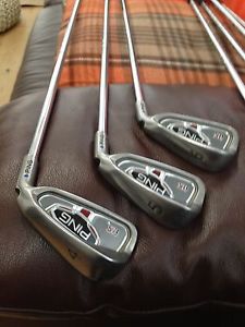 Ping i15  Irons 4 To Pw Blue Dot AWT Stiff Shafts image 1