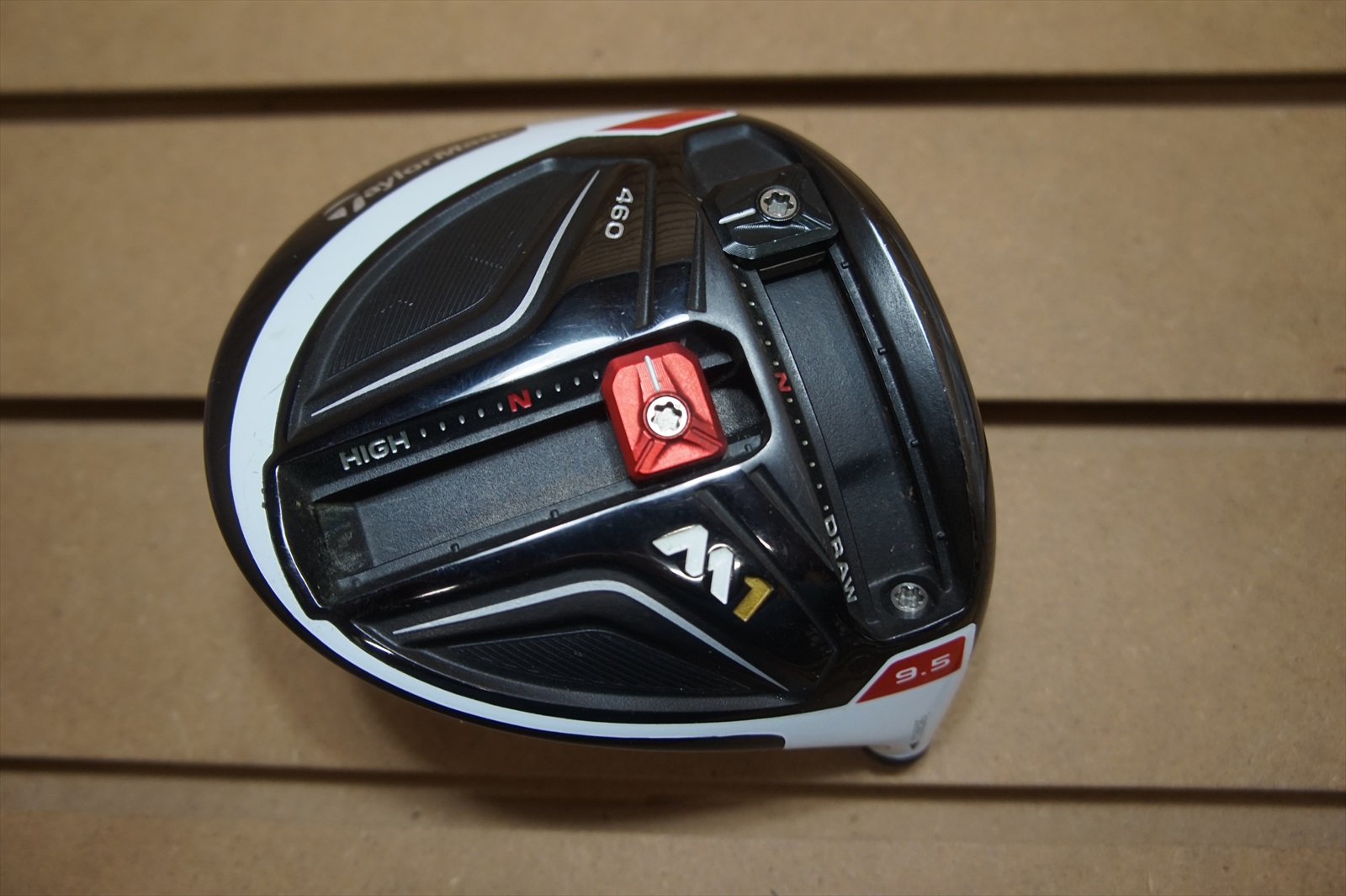 TAYLORMADE M1 460 9.5* DRIVER HEAD ONLY VERY GOOD CONDITION 410327 image 1